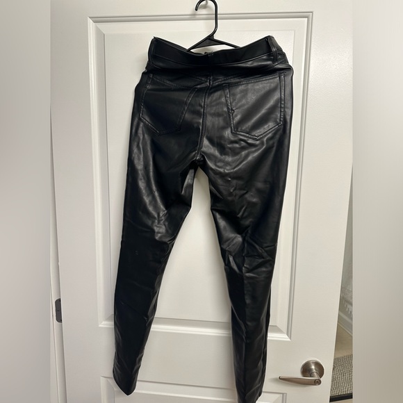 Abercrombie Leather Pants - Picture 2 of 2